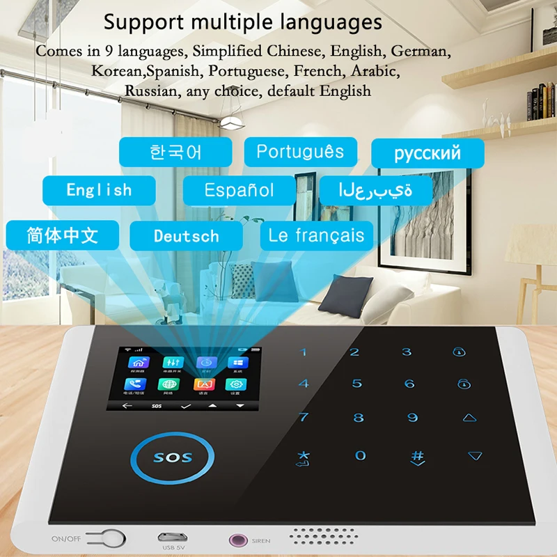 

Smart Video Intercom WIFI GSM GPRS Video Door Phone Door Bell Doorbell Camera For Apartments IR Alarm Wireless Security Camera