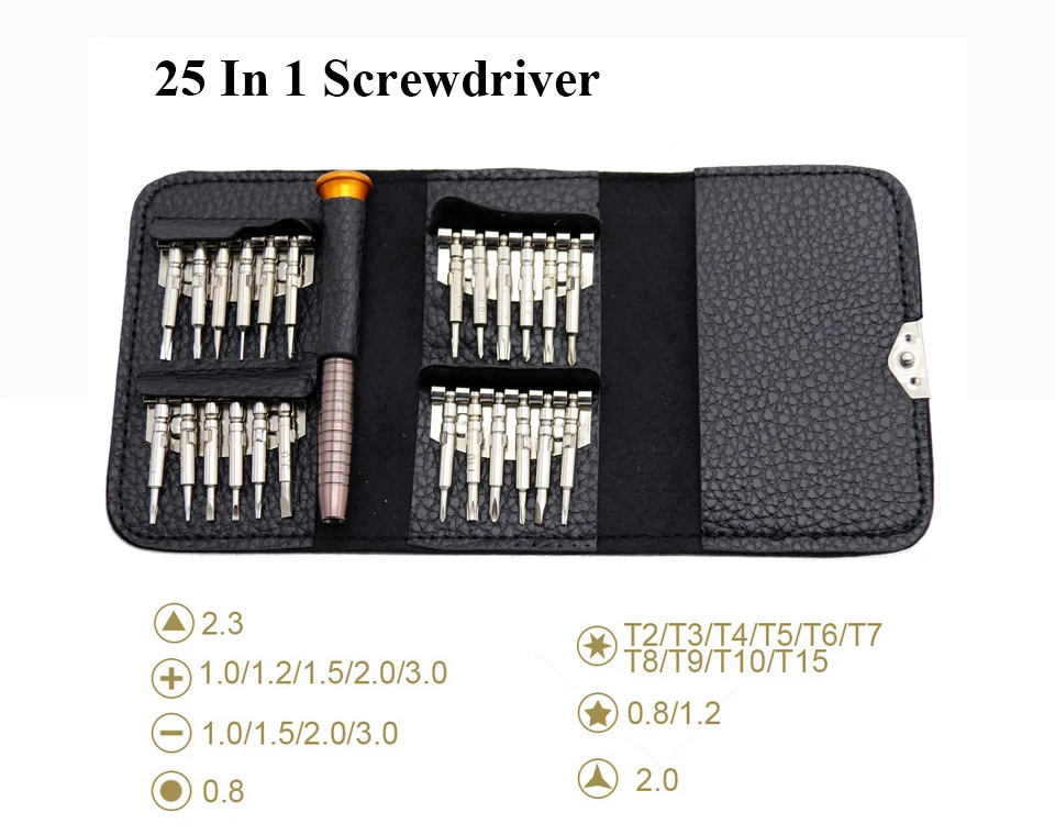 Screwdriver Set Mini 115/25 in 1 Precision Screwdriver Multi Computer PC Mobile Phone
