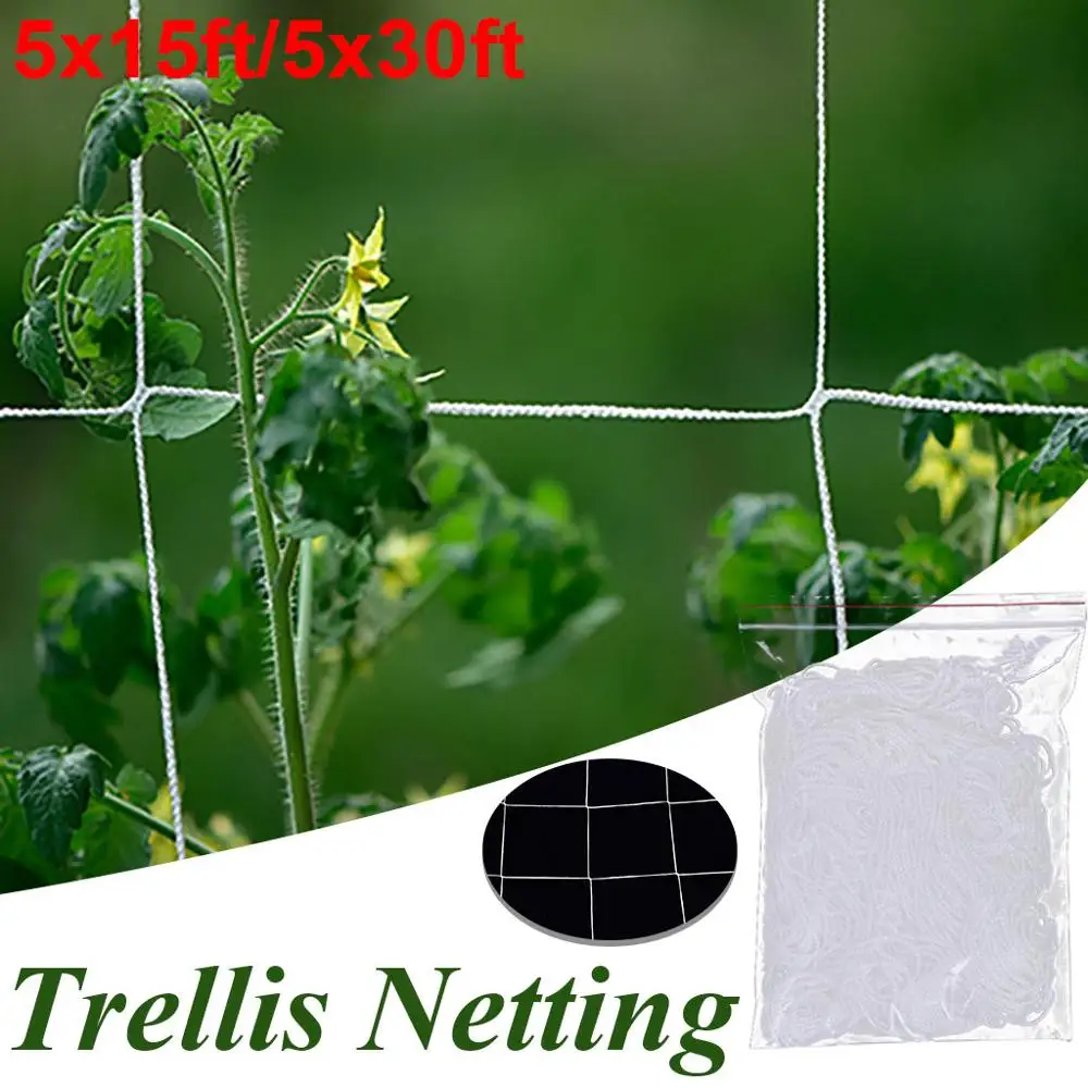 Nylon Netting Garden Climbing Plant Net Fence Green Support Plant