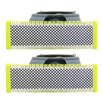 

2pcs Electric Shaver Blade Replacement Razor Trimmers Cutter Head for Philips Norelco OneBlade QP2523 QP2530 QP6523