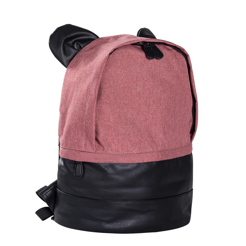 

2019 Japan Fashion Backpack Casual School Bag Cute Ear Bag Large Capacity CHILDREN'S School Bags