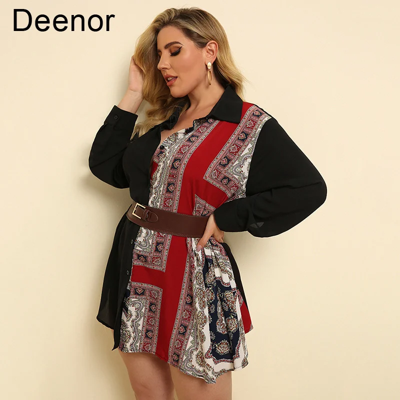 

Женская свободная рубашка с длинным рукавом и V-образным вырезом