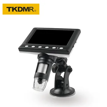 

1000X digital microscope 12M electronic video microscope 7-inch microscope mobile phone repair microscope teaching microscope