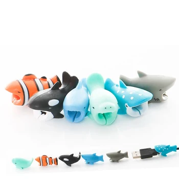 

Cable Animal Protector For Iphone Cable Data Cable Sleeve Wire Protection Cartoon Cord Protector Cable Winder Cable Organizer
