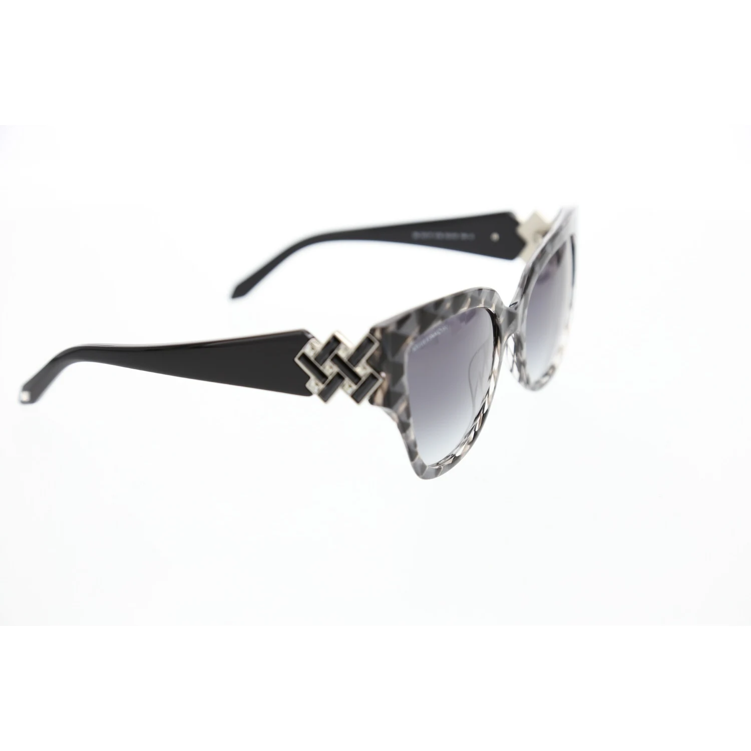 

Women's sunglasses swr 0161 01b bone color organic square square 54-18-140 swarovski