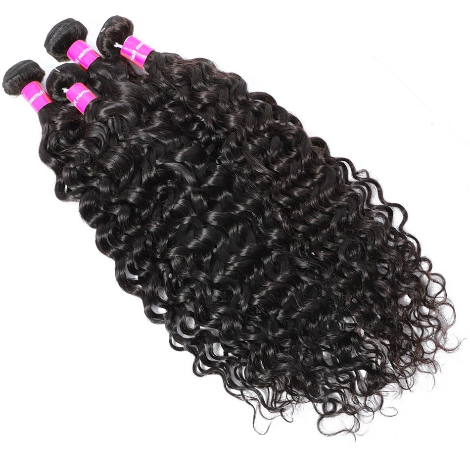 Water-Wave-Bundles-With-Closure-Tuneful-Malaysian-Human-Hair-3-Bundles-With-Closure-Remy-Hair-Bundles (2)