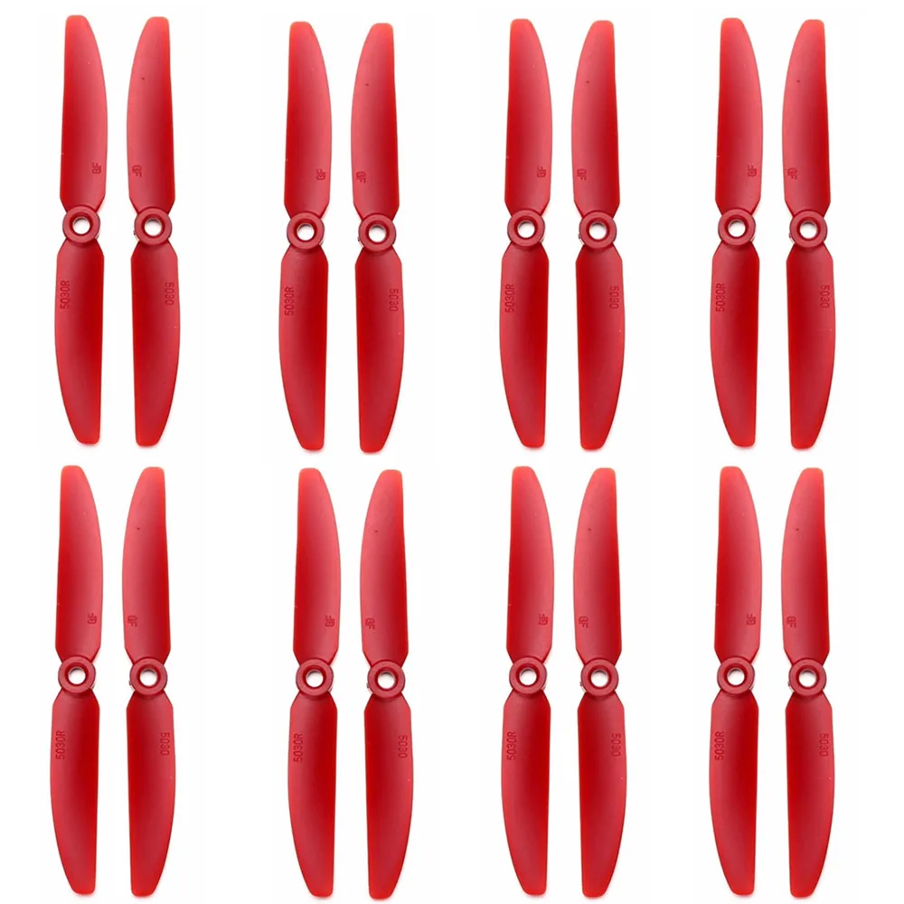 Новый стиль 8 пар GemFan 5030 5X3 мультиротор CW CCW Propeller для RC Quadcopter Qav250 Prop | Игрушки и