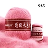50+20G/SET Soft Plush Mink Velvet Yarn Hand Knitting Genuine Crochet Thread High Quality Eco-friendly Dyed Sweater Scarf Yarn 6
