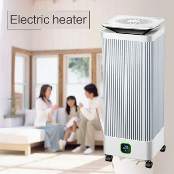 

Indoor small stereo heater Multi-faceted double heating heater Household intelligent remote control Fast heat heater