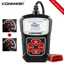 KONNWEI KW310 OBD ODB2 סורק אוניברסלי אוטומטי אבחון כלי מקצועי רכב לבדוק מנוע קוד קורא לרכב ELM327