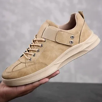 

Men's casual shoes 2020 autumn and winter new trend retro shoes men's low-top British popular men's shoes Туфли мужские
