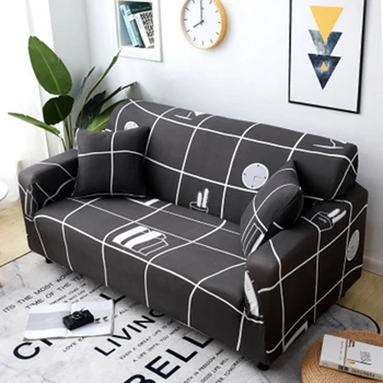 

Universal Sofa Cover Polyester fiber Slipcover Washable Double Seat 2 Seater