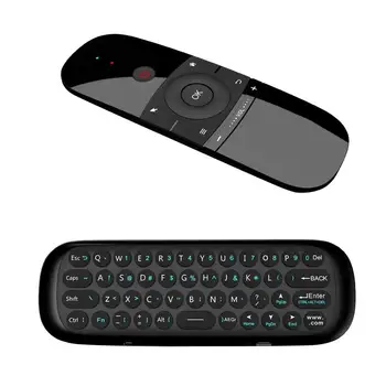 

W1 2.4G Wireless Keyboard Air Mouse Rechargeble Mini Remote Control Fly Air Mouse For Android 9.0 8.1 TV Box/PC/TV