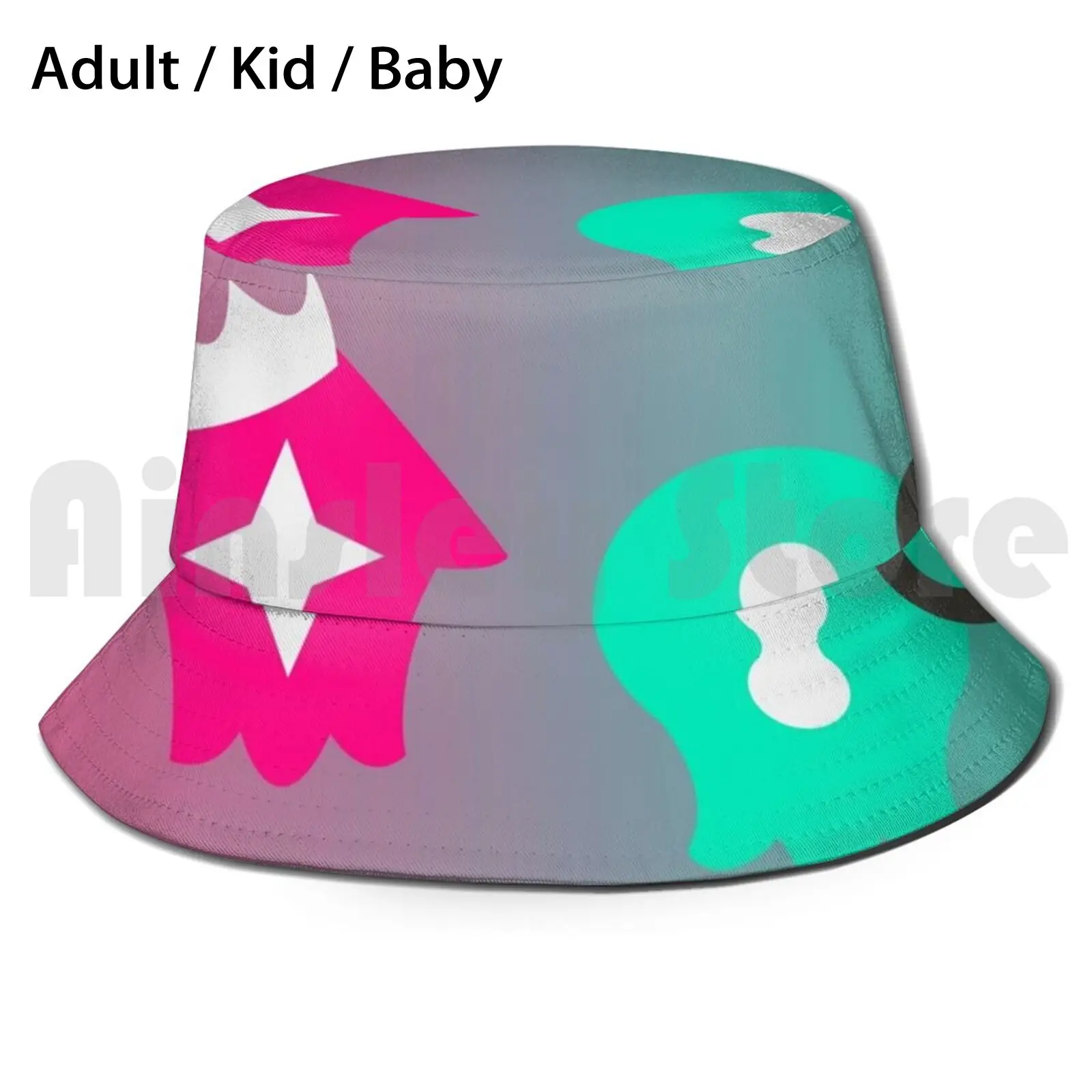 Pearl & Marini'S Symbol - Splatoon 2 Cappello Da Sole Pieghevole Protezione Uv Inkling Johannesburg Marie Octopus Squid Kid Wii U Mario