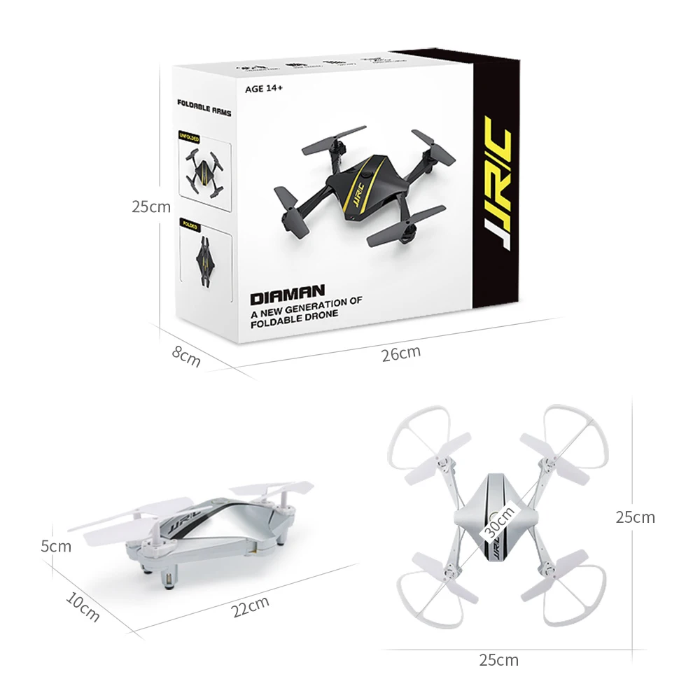 Оригинальный Квадрокоптер JJR/C H44WH Wi Fi FPV 720 P HD камера складной g сенсор мини