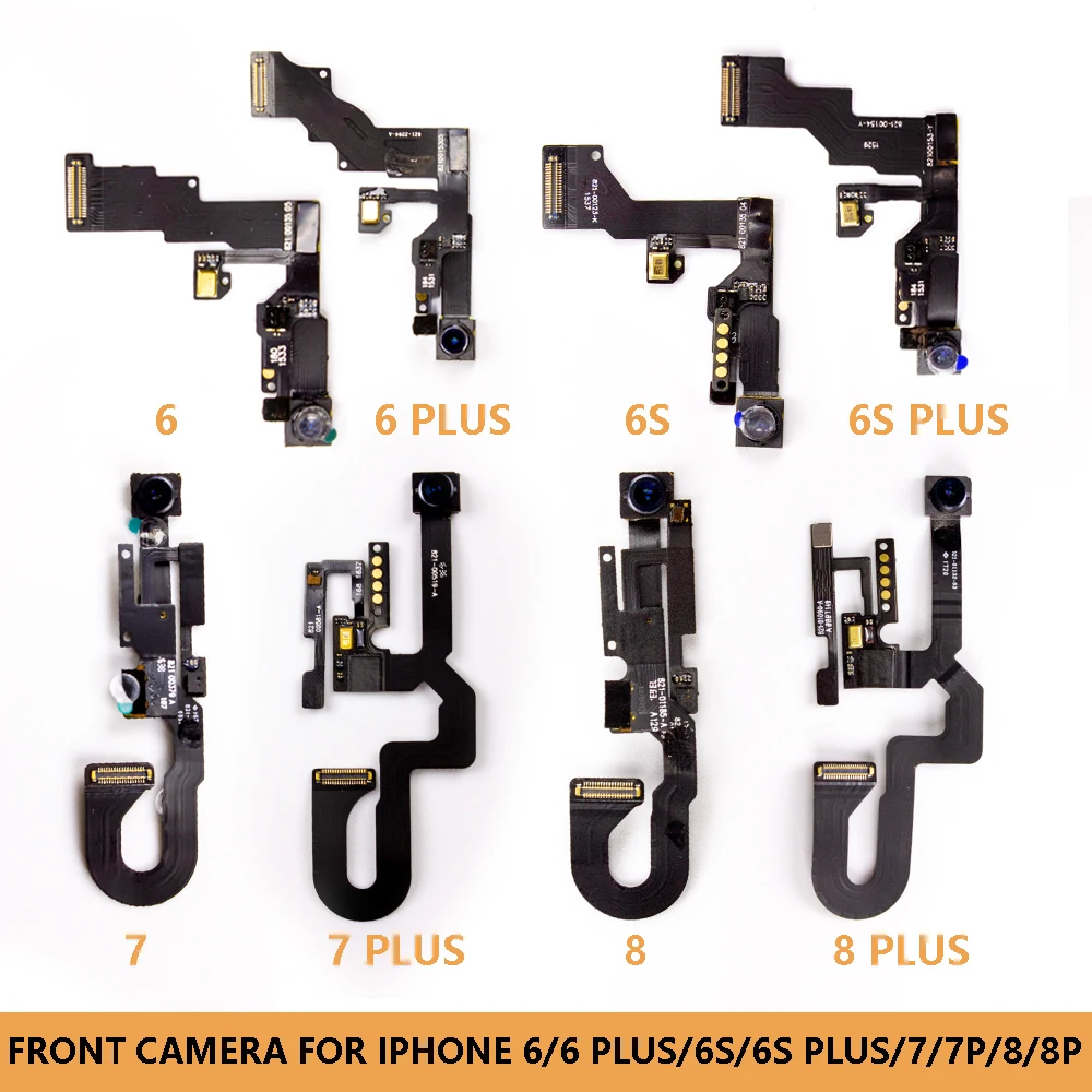 1 шт. фронтальная камера для телефона для iphone 8 Plus Фронтальная камера модуль с датчиком приближения гибкий кабель Замена для Apple Seri