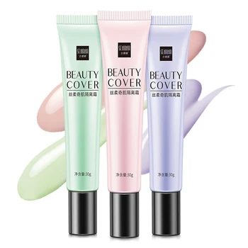 

2019 Conceal Cream Green Purple Light Yellow Correctors BB Cream Base Cream Moisturizing Brighten Skin Colour