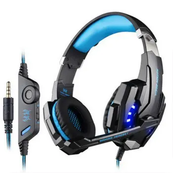 

G9000 Computer Game Headset Style Headphones Wired Headset 3.5mm Notebook Headset For Ps4 Headphones