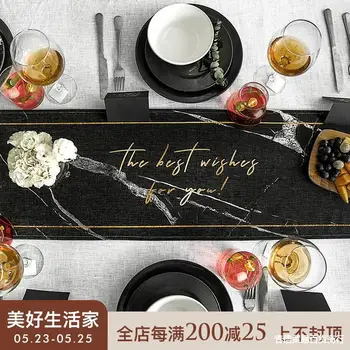 

-Style Shop Northern European-Style Modern Minimalist European Style Top Grade Luxury Light Luxury Table Flag Teapoy Table Table