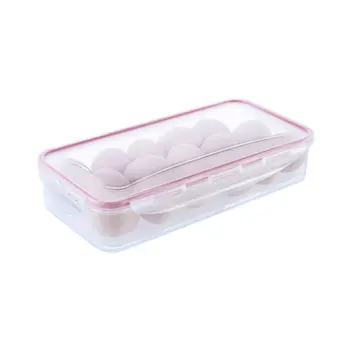 

Rectangular Kitchen Refrigerator Sealed Fresh Box with Lid Food Container Drain Storage Box Home Gadgets