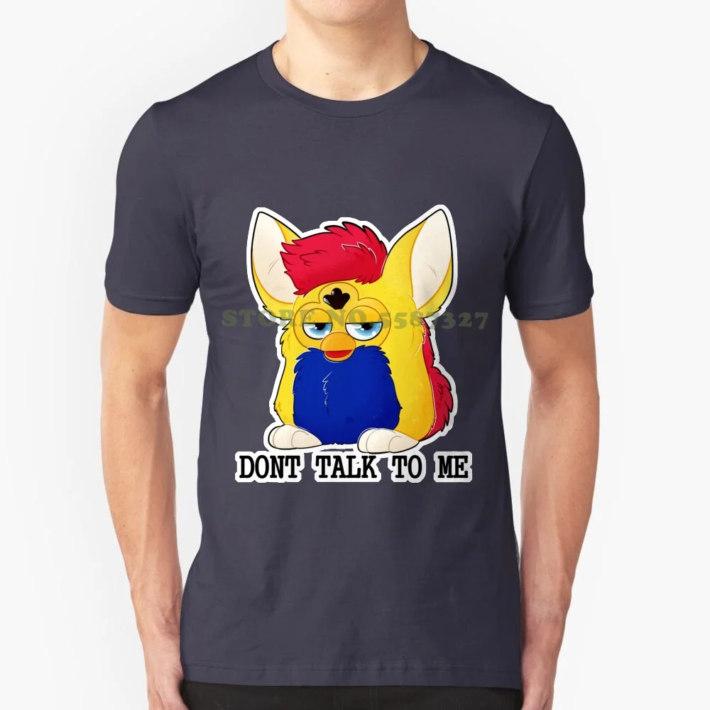 Rude Little Furby Summer Funny T Shirt Per Uomo Donna Furby Toy Children Rude Cute
