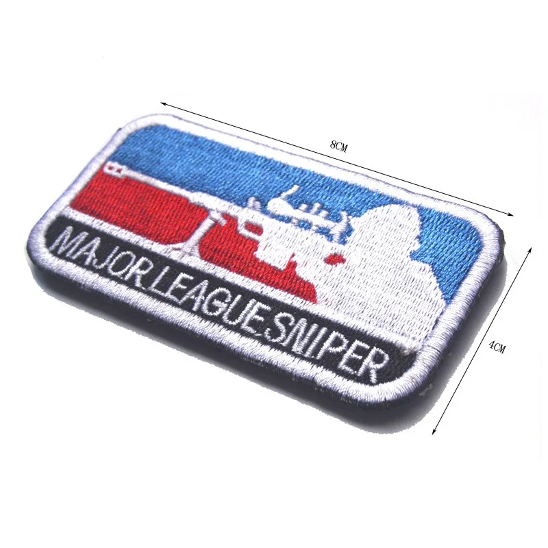 Mil-Spec-Major-League-Sniper-Patch-Morale-Military-BADGES-Hook-Loop-3D-Embroidery-Army-Armband-Patches (5)