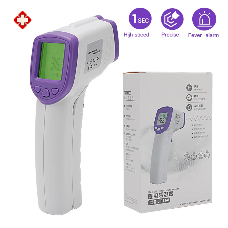 

Forehead Non Contact Infrared Baby Thermometer LCD Body Temperature Fever Digital IR Measurement Tool Gun for Baby Adult