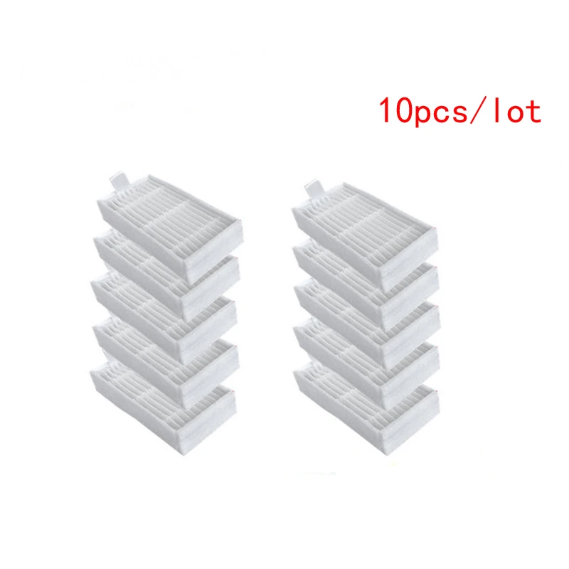10 шт./лот Hepa фильтры для CHUWI V3 iLife X5 V5 + V5PRO ECOVACS CR130 CR120 CEN540 CEN250 ML009 детали пылесоса|hepa
