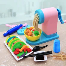 Children Play House Colored Clay Noodle Maker Plasticene Mould Creative Clay for Making Tool Kit 6-12-Year-Old Toy