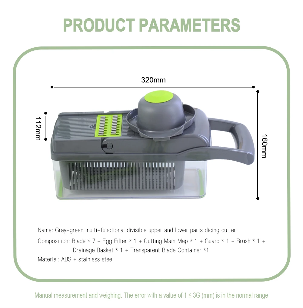 SOWOLL мандолина Slicer Spiralizer овощерезка лук еда измельчитель и Терка zuccini