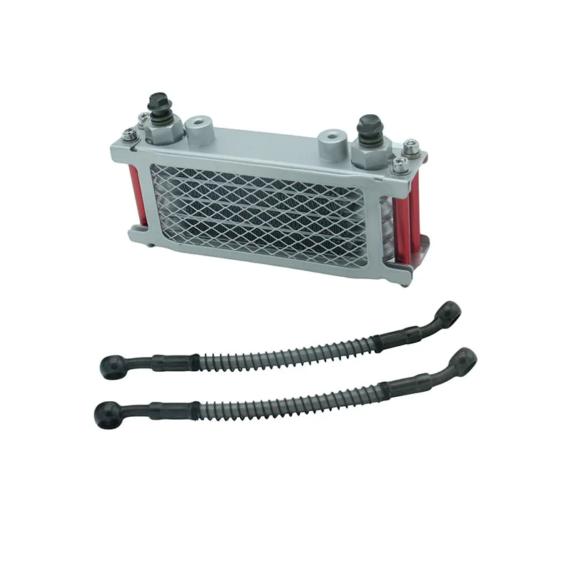 Внедорожный мотоциклетный масляный кулер для скутера 50cc радиатор с короткой трубкой подходит для 50cc-160cc Байк внедорожный мотоцикл