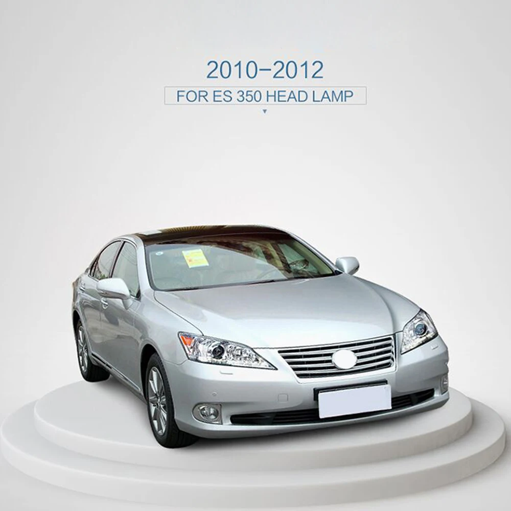 LSmall автомобильные аксессуары Фары в сборе для Lexus ES350 2010 2011 2012 светодиодный DRL дневные ходовые фары автомобильные лампы