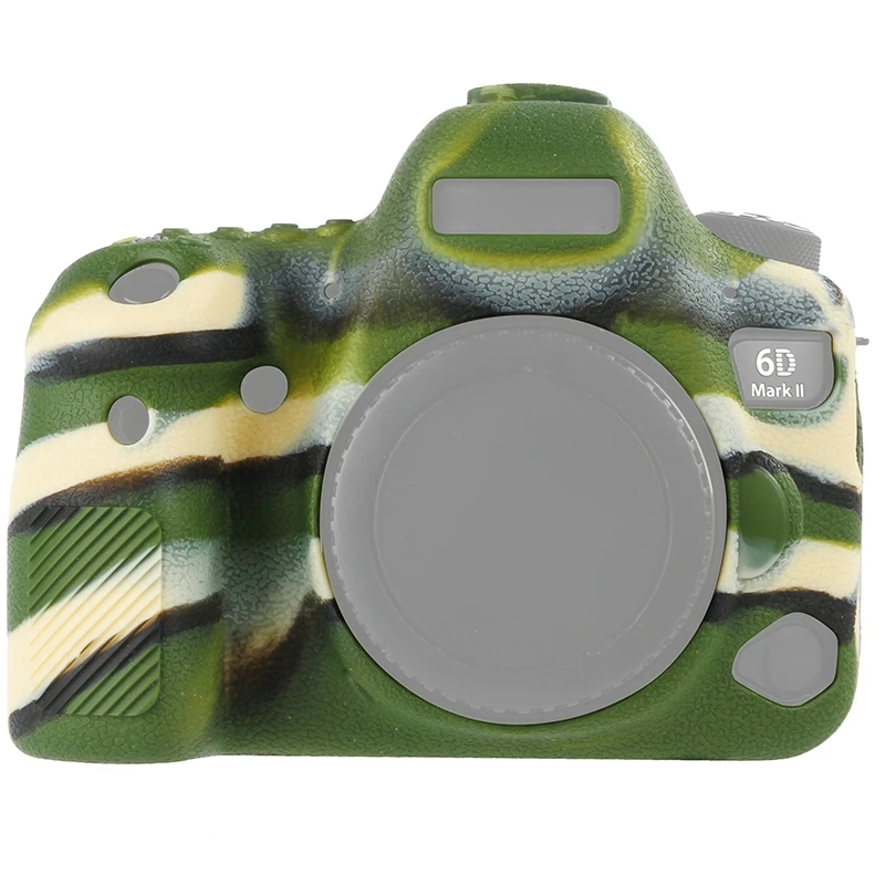 Мягкая оболочка из силиконового каучука чехол для камеры чехол для Canon 6D Mark II EOS 6D