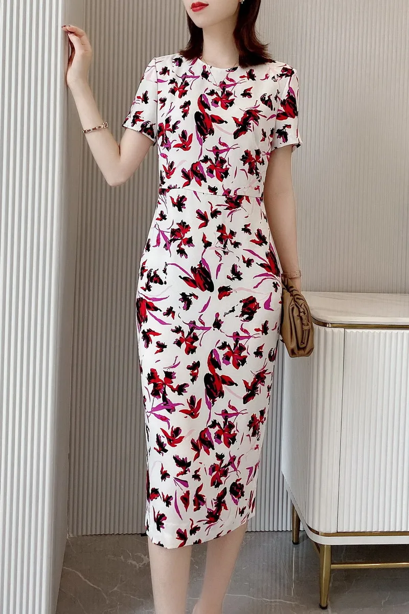 XITAO Asymmetrical Wrinkle Women Dress2020 Summer