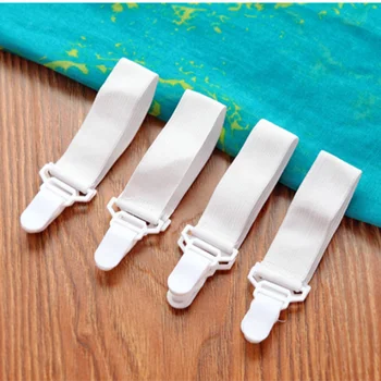 

Sheet Clip 2020 Top 4pcs/Set Bed Sheet Set Fasteners Mattress Strong Clip Bedsheet Elastic Holder Grippers