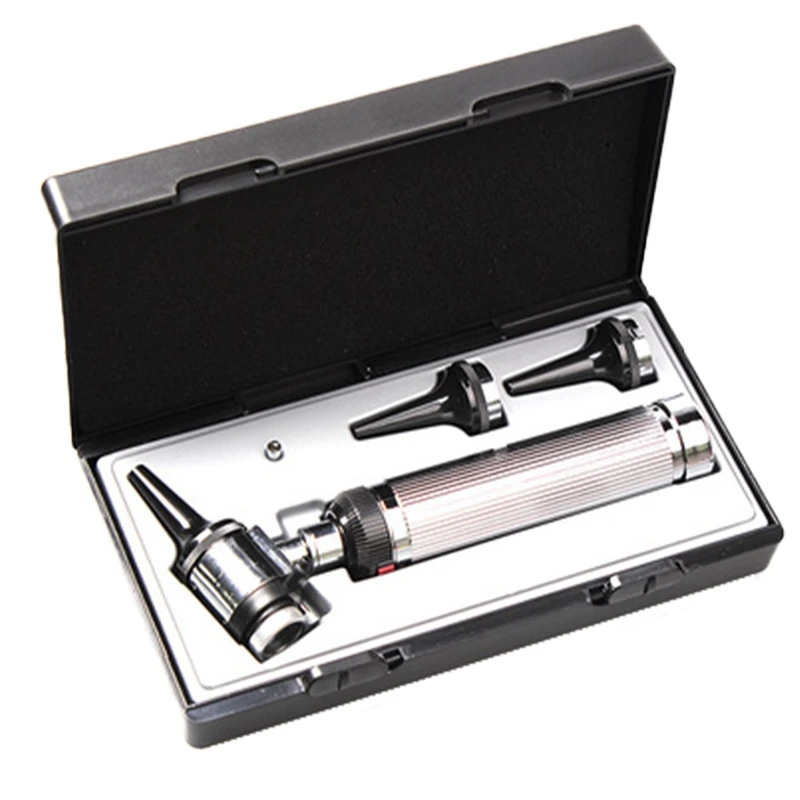

LED Light Otoscope Pen Portable Ear Endoscope Magnifier Mirror Clinical Ear Care Tool Diagnostic Ear Cleaner Set