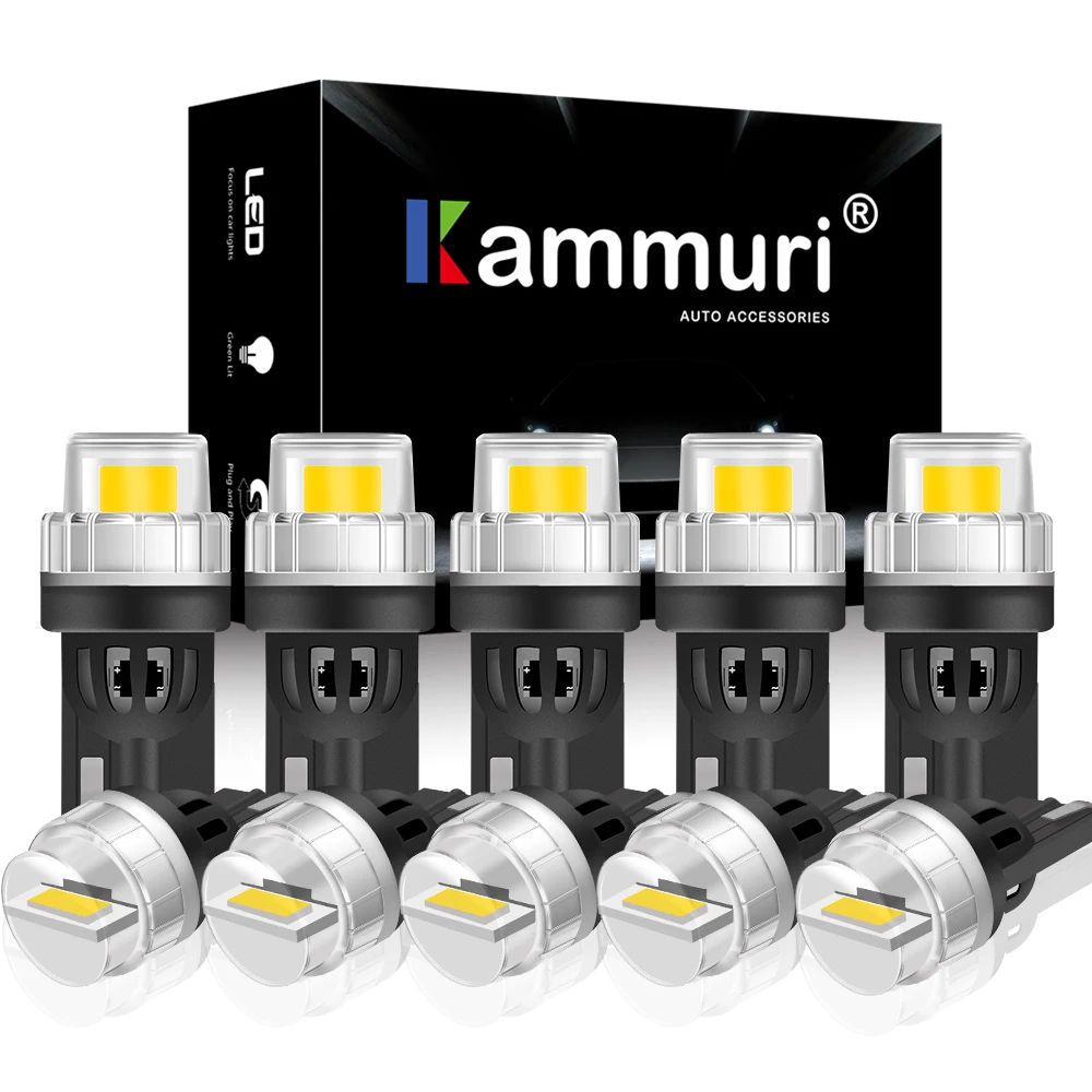 10pcs Canbus W5W T10 LED Bulb for Volvo XC60 XC90 S60 V70 S80 S40 V40 V50 XC70 V60 Car Interior Light Dome Trunk Parking Lights |