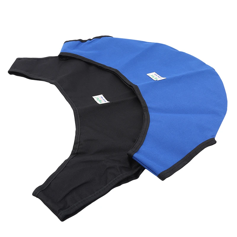 Golf Bowling Shoes Bag Zipper Design Outdoor Travel Camping Carry Storage Case Box Dustproof Waterproof Blue 55*24cm