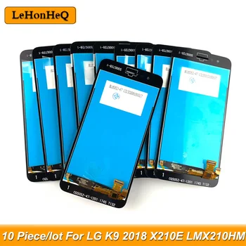 

10 Piece/lot 5.0" LCD Display For LG K9 2018 Lcd Display Touch Screen Digitizer Assembly For LG X2 2018 X210K X210HM LCD Screen