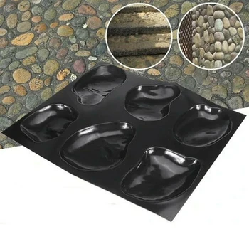 

Casts Master Pebbles Concrete Mold Step Stones Plaster Mold Cobblestones Mould Plastic CLH@8