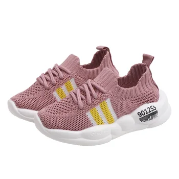 

Fashion Boys Sneakers Girls Shoes For Kids Sneakers Children Shoes Summer Breathable Mesh Lace-up Toddler sapato infantil