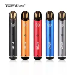 Pod Vape Набор для получения пара Storm Ares Starter электронная сигарета набор 12 Вт 560 мАч батарея 1,6 мл Pod картридж испаритель переменного напряжения