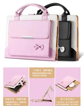

For New iPad 9.7 2017 2018 A1822 A1893 Handle Stand Cover For iPad 234 Pro 9.7\" 10.5 inch Air Air2 Mini 1 2 3 4 Tablet Case+pen