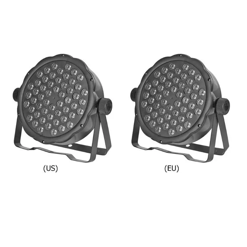 4 в 1 54LED 100-240 В сценический лазерный проектор DJ Дискотека KTV бар клуб шоу музыка вечерние par-лампочка US EU Plug