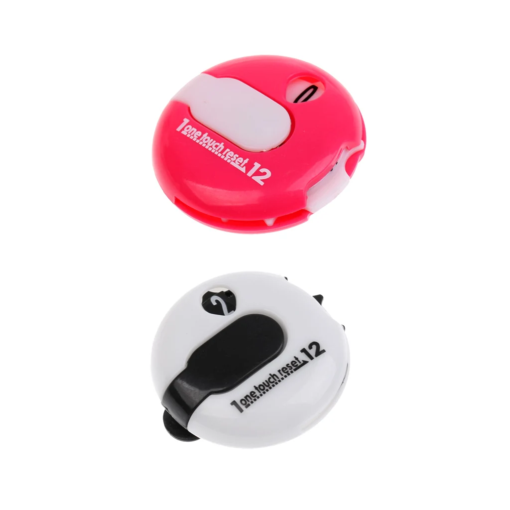 2 X Masters Watch Score Meter Golf Clicker Stroke Counter Clip On Glove