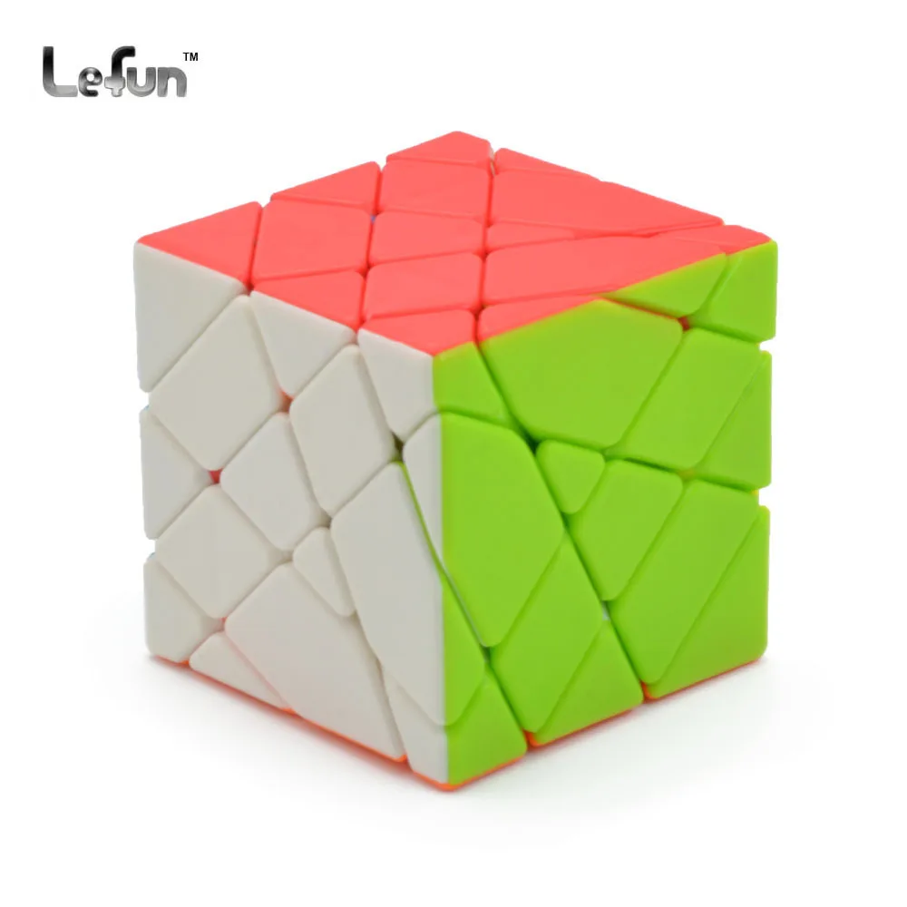 

[Grid Fourth-Order Changing Jingang] Smooth Solid Color Children Students Relaxation Early Education Toy Abnormity Cube