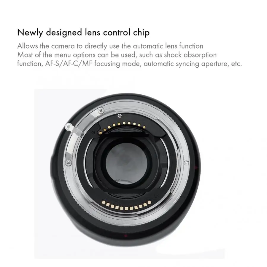 TECHART TZE-01 авто-фокус переходное кольцо для sony FE Крепление объектива для камеры Nikon Z6 Z7