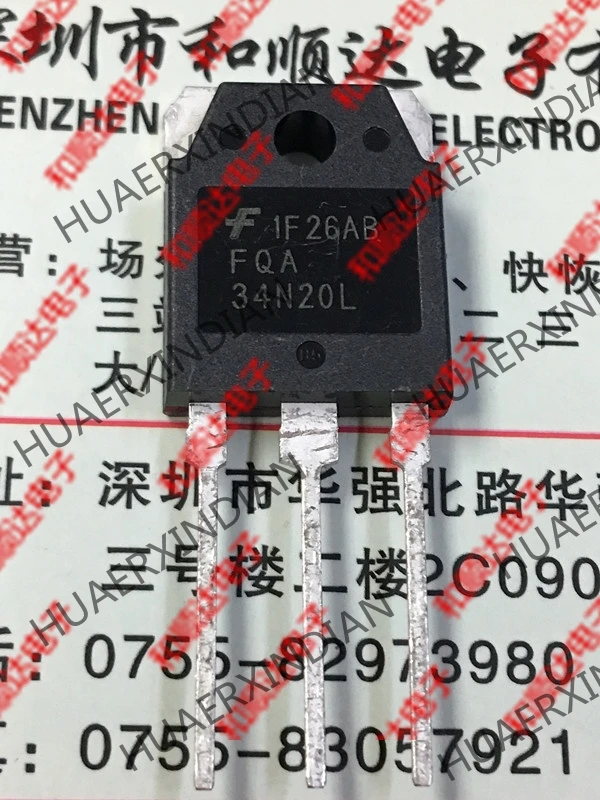 20 шт./лот FQA34N20L TO-3P 200V 34A на