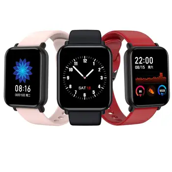 

Bakeey R7 Heart Rate Blood Pressure SpO2 Monitor Smart Watch Customized Dial Weather Forecast IP68 Waterproof Fitness Wristband