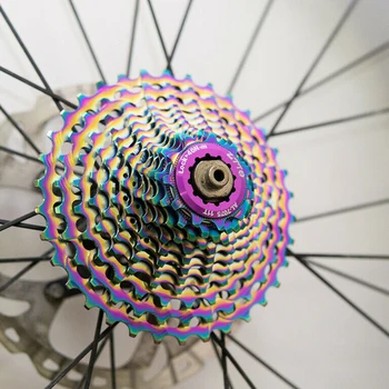 

ZTTO 12 Speed Road Bike Cycling Bicycle Freewheel Cassette Fit For 11-32/34T Rainbow Freewheel Replacement